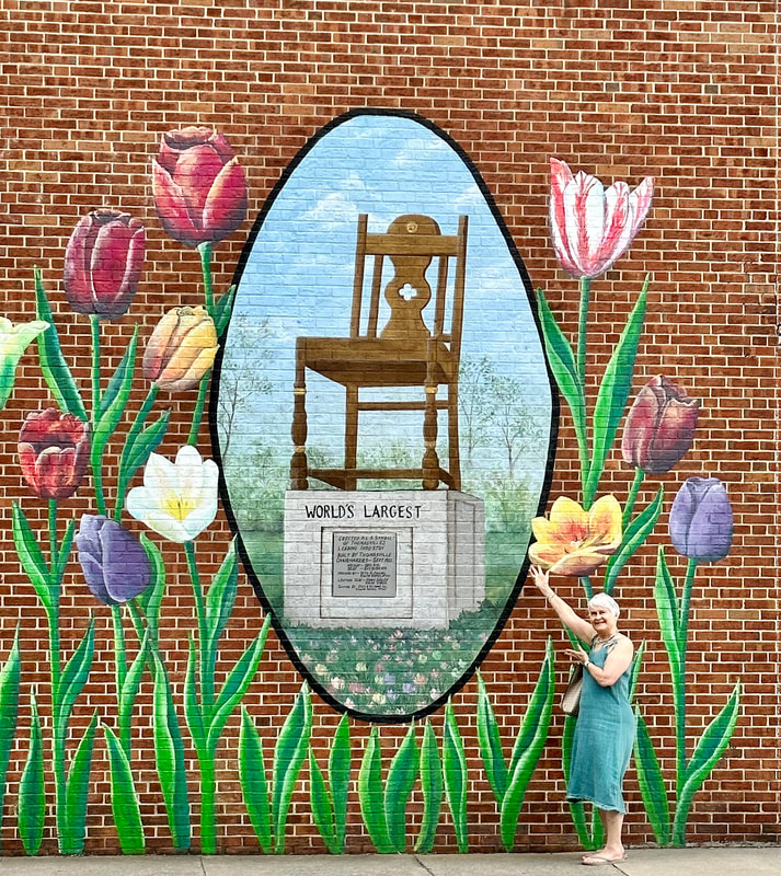 World's Largest Chair Mural